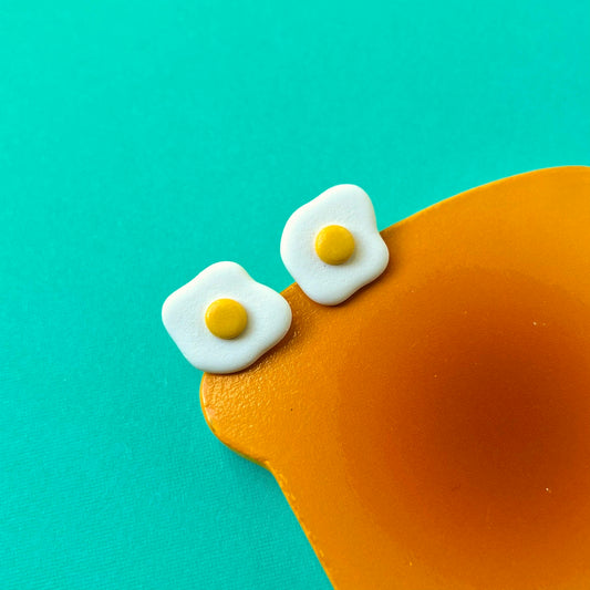 Egg Stud Earrings - Small