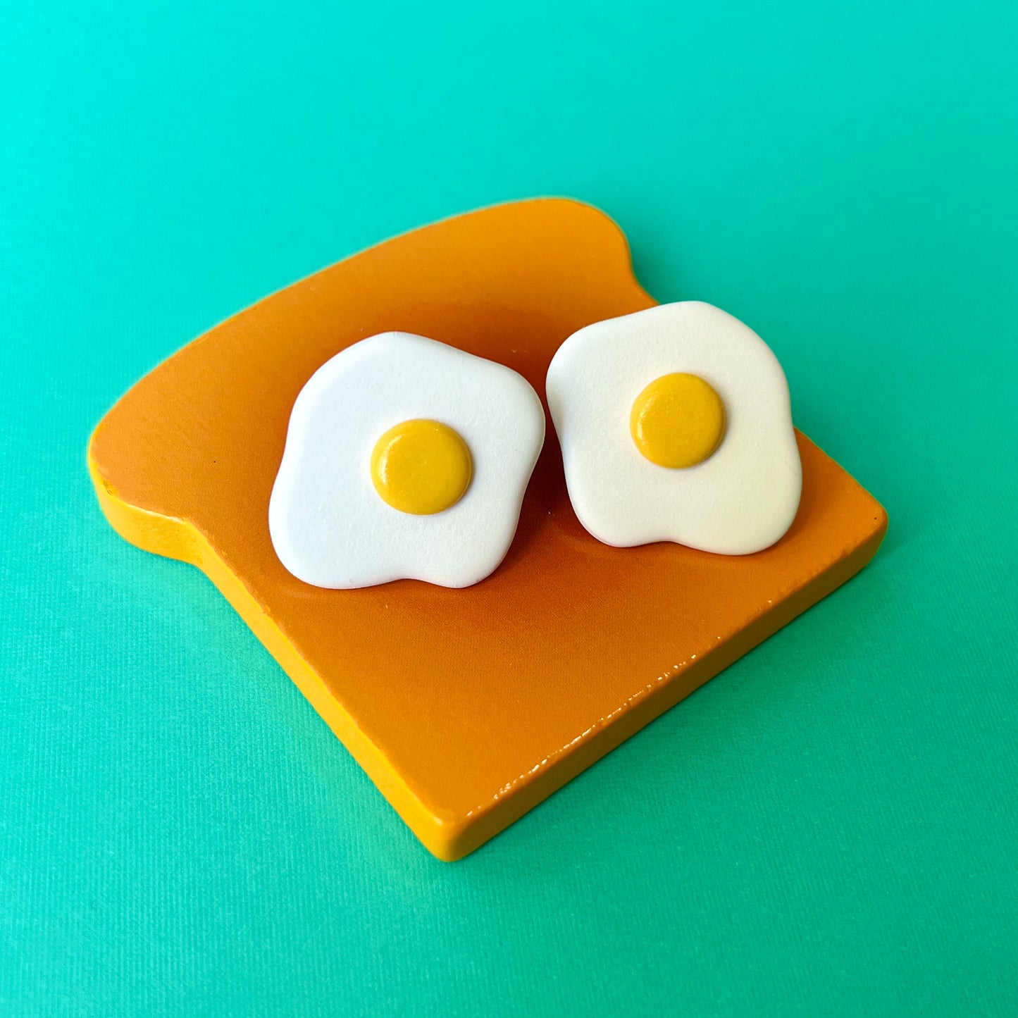 Egg Stud Earrings - Large